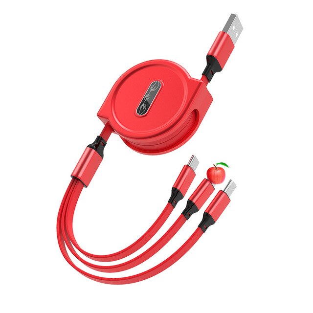 MultiPurpose Retractable USB Cable