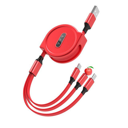 MultiPurpose Retractable USB Cable