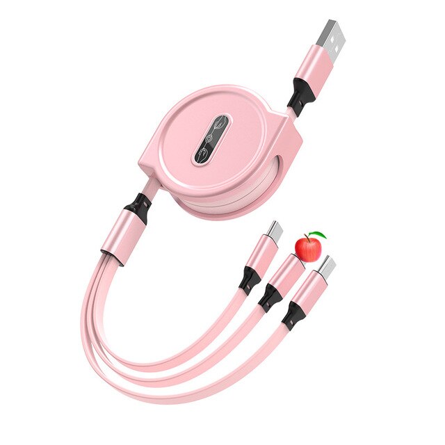 MultiPurpose Retractable USB Cable